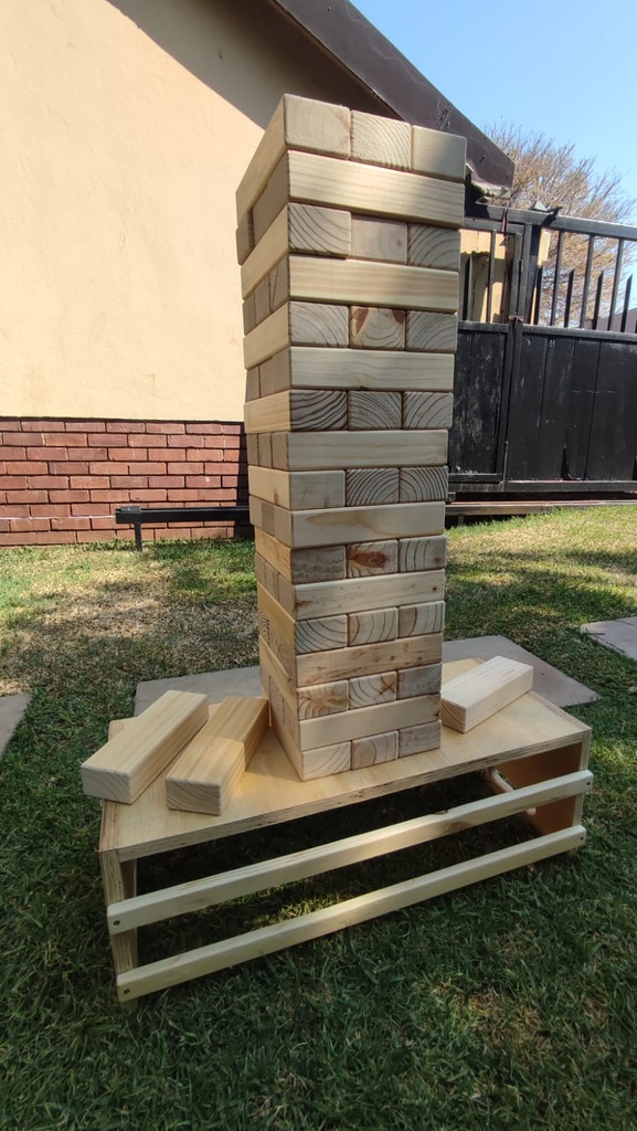 Large Garden Jenga