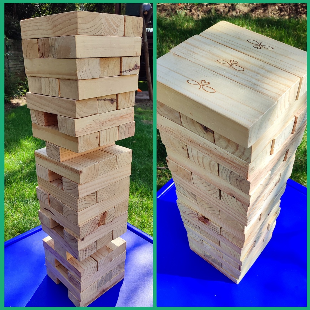 Large Garden Jenga