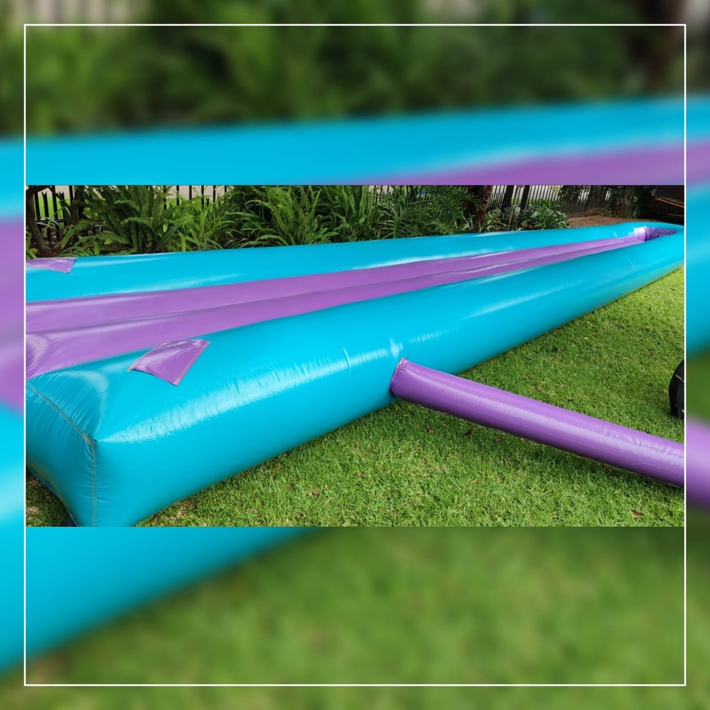 12 - 2mx8m Blue & Purple Slip 'n Slide